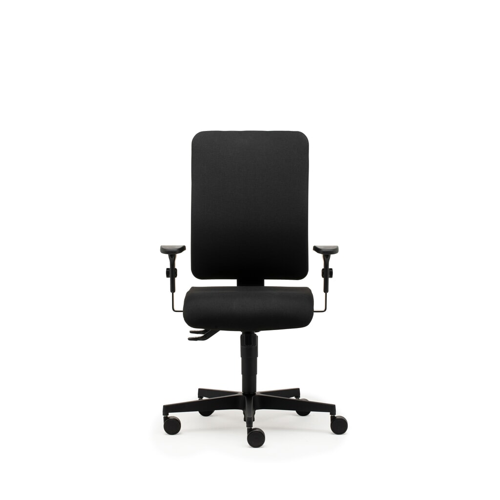 Sedia da ufficio SITWELL STEIFENSAND Straight imbottita, meccanismo sincronizzato, bracciolo per sedia ad anello regolabile in altezza, schienale in tessuto Immagine del prodotto: Sedia da ufficio SITWELL STEIFENSAND Straight imbottita, meccanismo sincronizzato, bracciolo per sedia ad anello regolabile in altezza, schienale in tessuto
