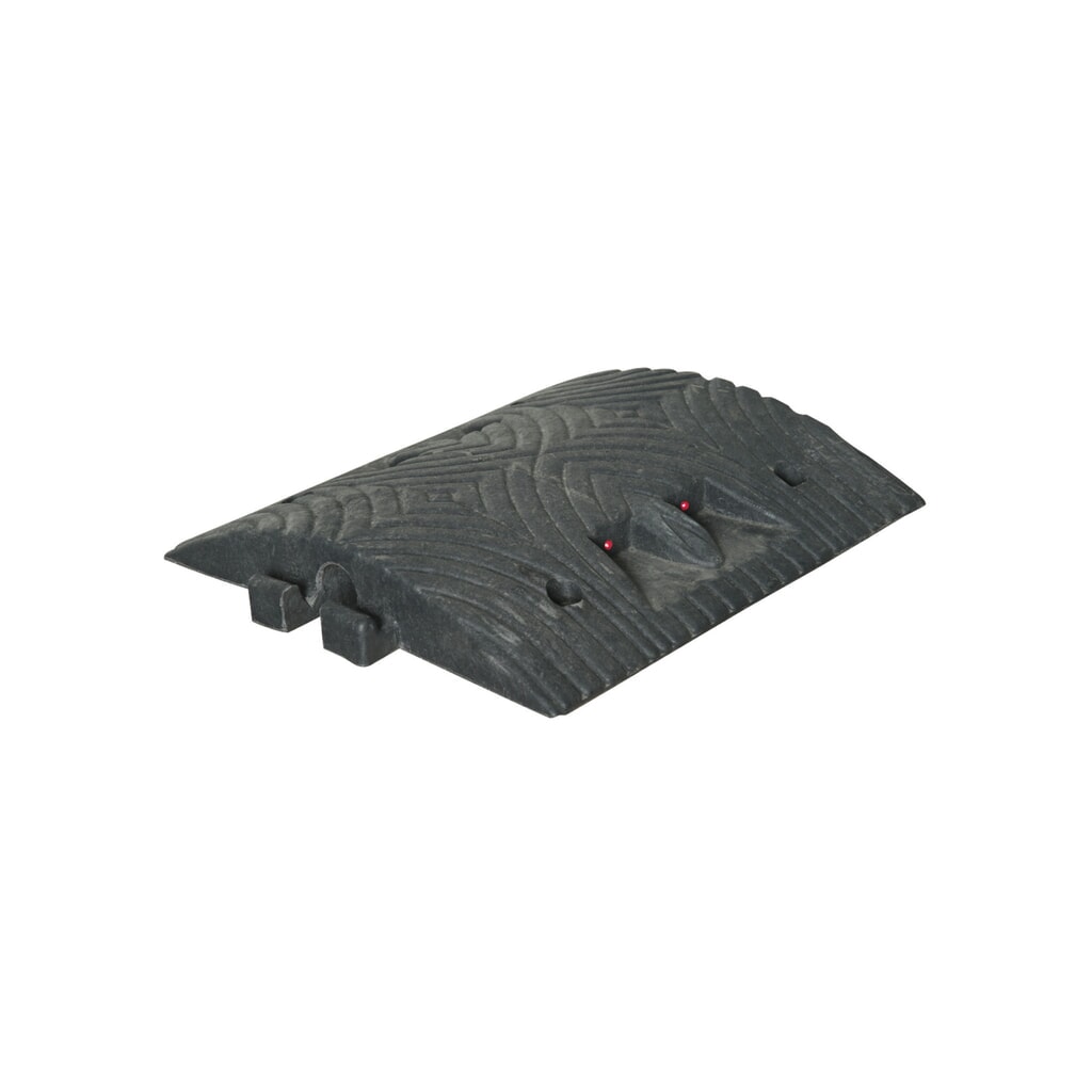 Soglia per corsie Recycling, < 10 km/h, elemento base, nero Immagine del prodotto: Soglia per corsie Recycling, < 10 km/h, elemento base, nero