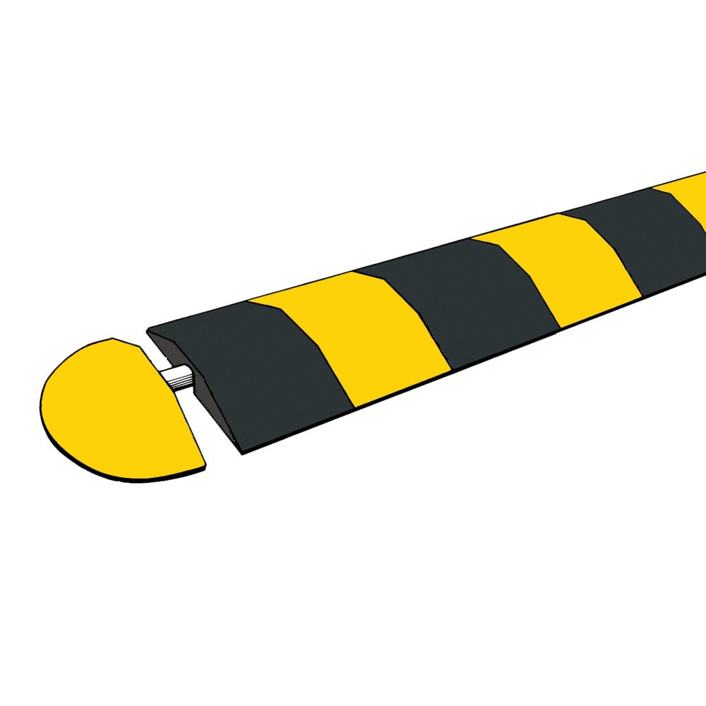 Immagine del prodotto n. 2: Soglia velocità in caucciù, < 20 km/h, elemento base, giallo