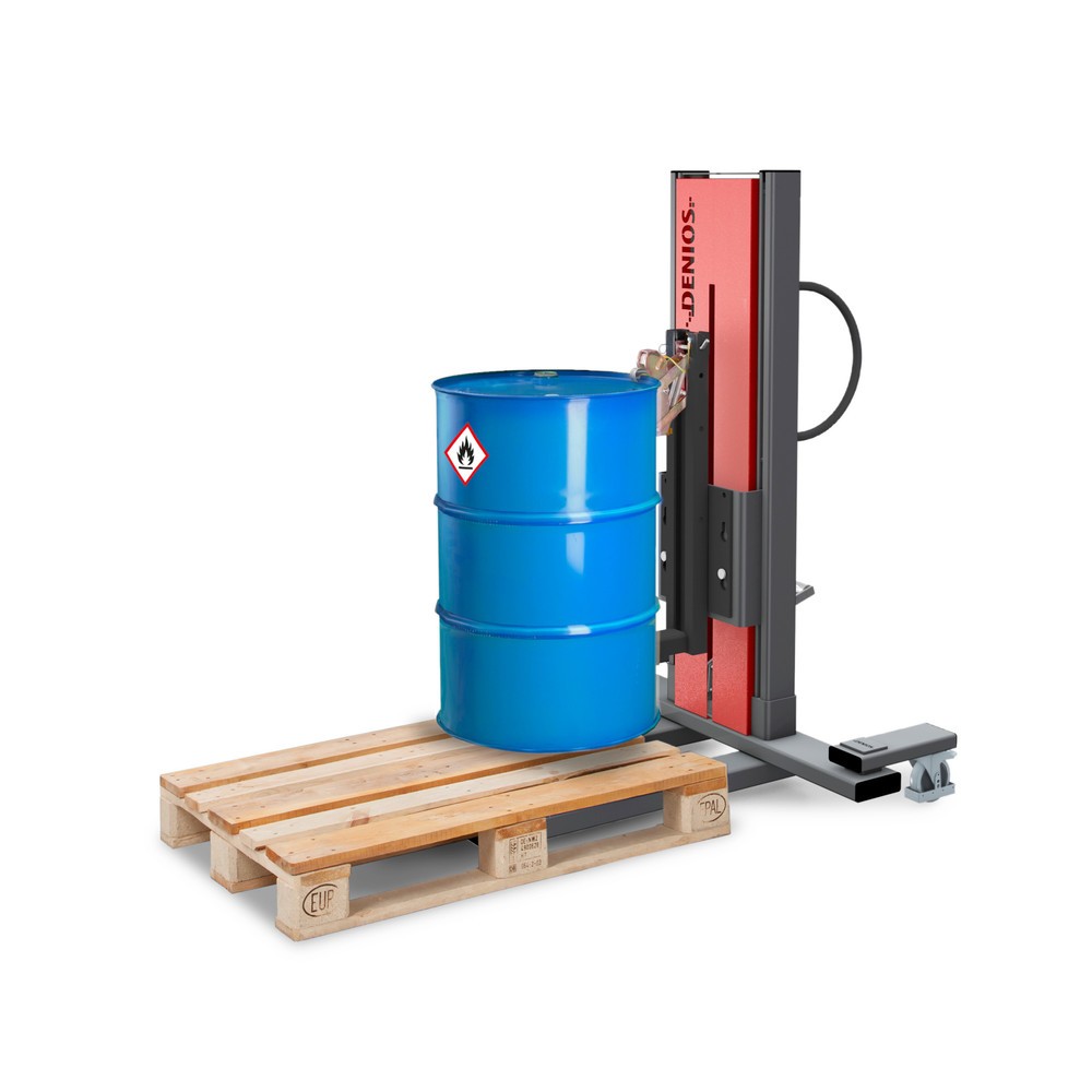 Immagine del prodotto: Sollevafusti Secu Ex con pinza per fusti, stretto, altezza di sollevamento max. 905 mm