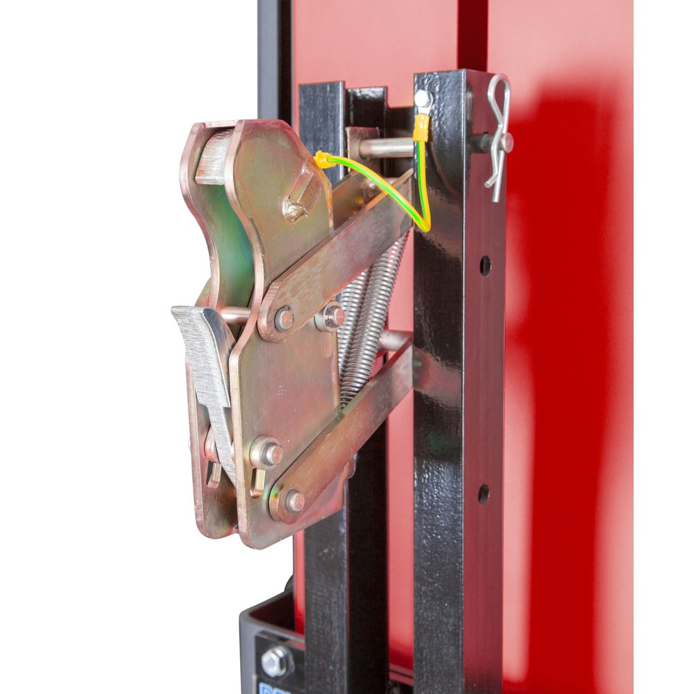 Immagine del prodotto n. 3: Sollevafusti Secu Ex con pinza per fusti, largo, altezza di sollevamento max. 905 mm