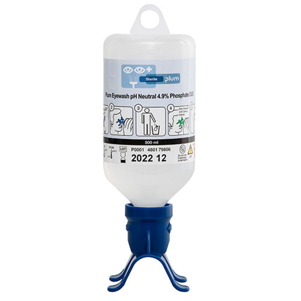 Immagine del prodotto: Soluzione tampone fosfato plum lavaggio oculare a ph neutro DUO, 500 ml