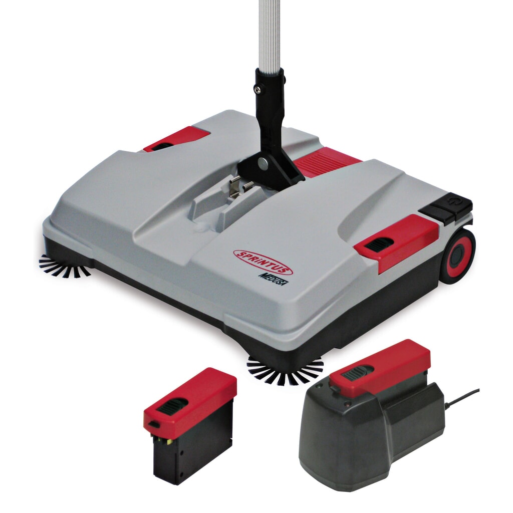 Immagine del prodotto n. 4: Spazzatrice a batteria SPRiNTUS MEDUSA, set con 2 batterie