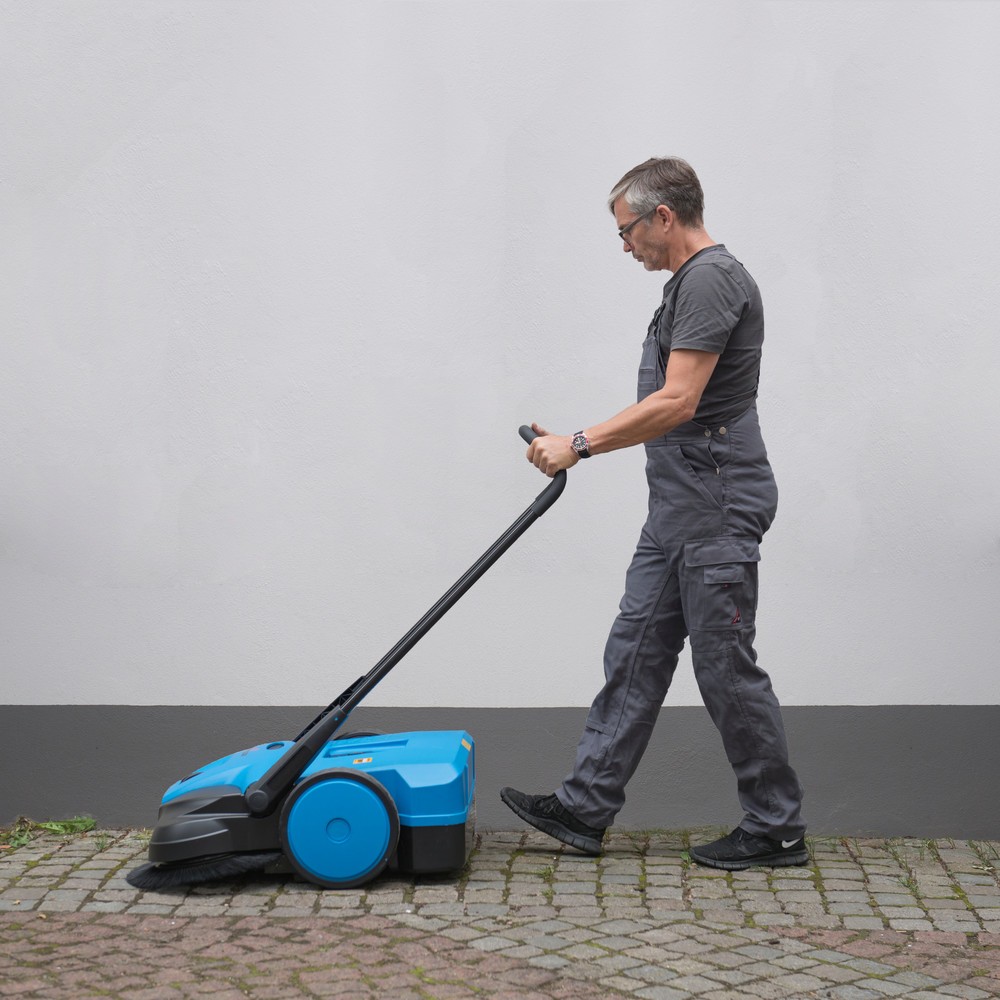 Immagine del prodotto n. 8: Spazzatrice Steinbock® Turbo Premium, manuale, larghezza scopa 770 mm, RAL 5015 Blu cielo