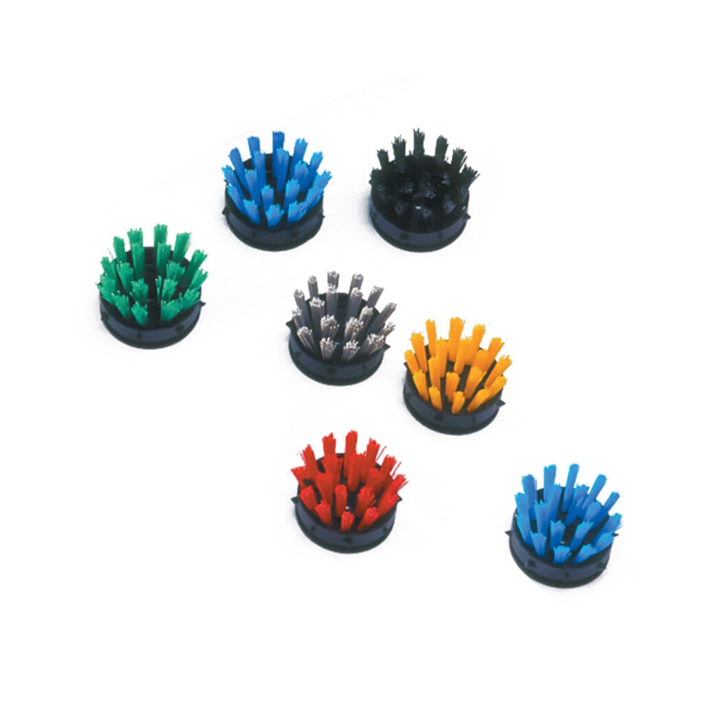 Spazzola rotonda per tappetini anti-sporcizia con profilo a nido d’ape, 10 pz/SU, verde Immagine del prodotto: Spazzola rotonda per tappetini anti-sporcizia con profilo a nido d’ape, 10 pz/SU, verde