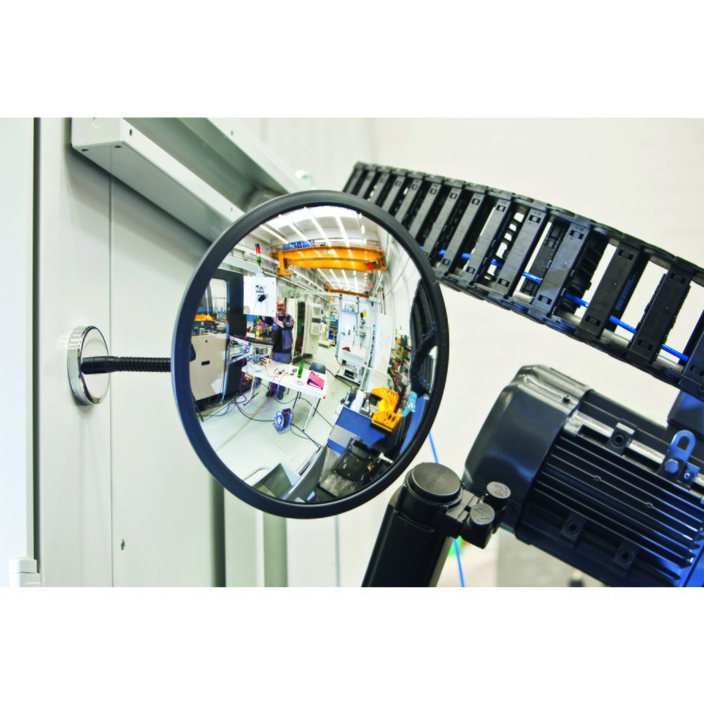 Immagine del prodotto n. 3: Specchio ad ampio angolo DETEKTIV, supporto magnetico, Ø 300 mm