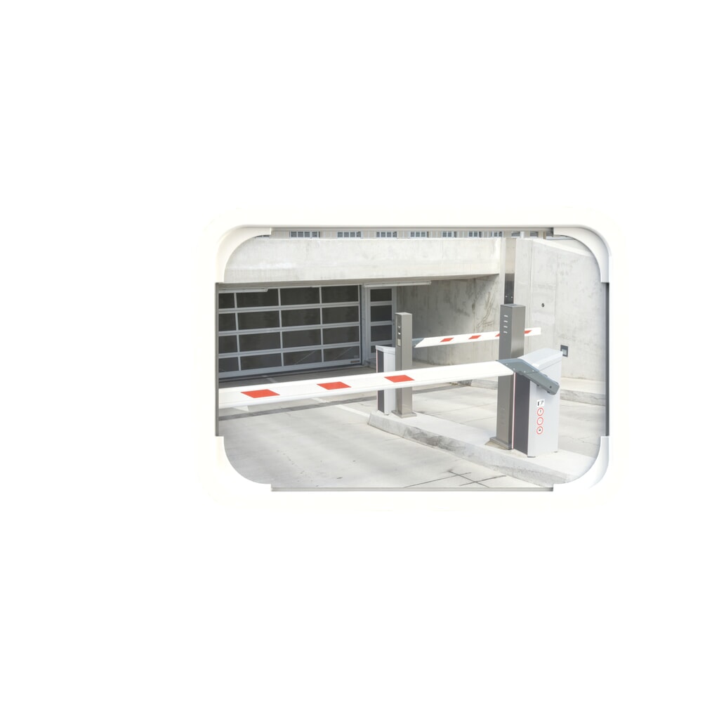 Specchio universale EUvex, LxH 600 x 400 mm Immagine del prodotto: Specchio universale EUvex, LxH 600 x 400 mm
