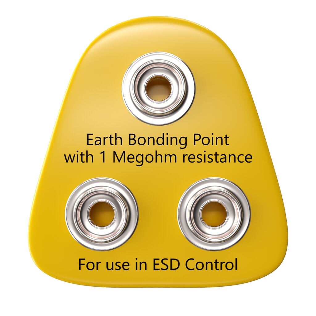 Spina di messa a terra ESD per NoTrax Tappetini per spazio di lavoro Anti-Stat POP™/High Tech POP™ Immagine del prodotto n. 2: Spina di messa a terra ESD per NoTrax Tappetini per spazio di lavoro Anti-Stat POP™/High Tech POP™