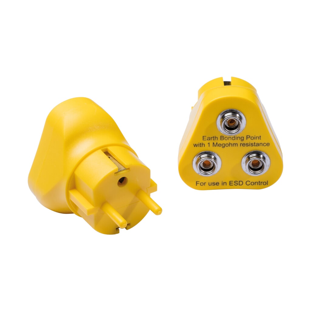 Spina di messa a terra ESD per NoTrax Tappetini per spazio di lavoro Anti-Stat POP™/High Tech POP™ Immagine del prodotto n. 4: Spina di messa a terra ESD per NoTrax Tappetini per spazio di lavoro Anti-Stat POP™/High Tech POP™