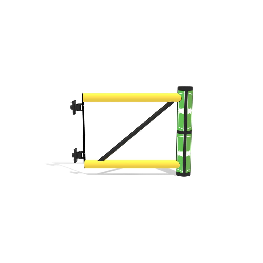 Immagine del prodotto: Sportello incernierato per parapetto di sicurezza "Delta", AxL 1.200 x 800 mm