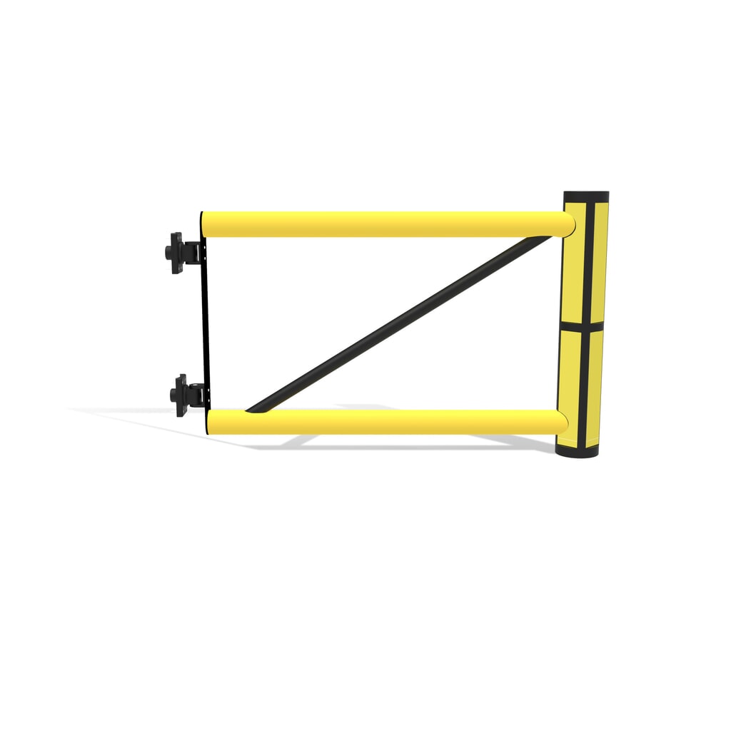 Immagine del prodotto: Sportello incernierato per parapetto di sicurezza "Delta", AxL 1.200 x 1.000 mm