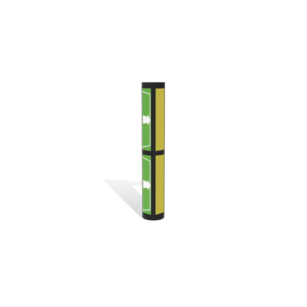 Immagine del prodotto: Sportello incernierato per parapetto di sicurezza "Delta", AxL 1.200 x 1.200 mm