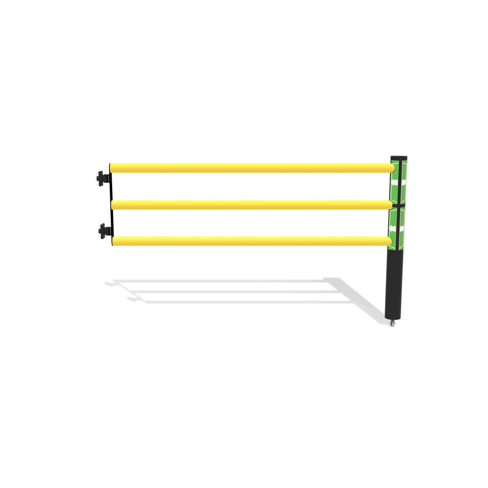 Immagine del prodotto n. 1: Sportello incernierato per parapetto di sicurezza "Delta", AxL 1.200 x 2.000 mm, con ruote