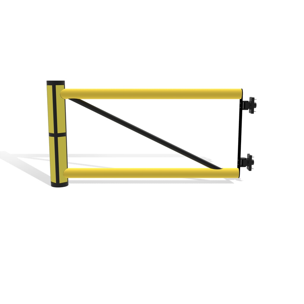 Sportello incernierato per parapetto di sicurezza "Delta", AxL 1.200 x 1.200 mm Immagine del prodotto n. 3: Sportello incernierato per parapetto di sicurezza "Delta", AxL 1.200 x 1.200 mm