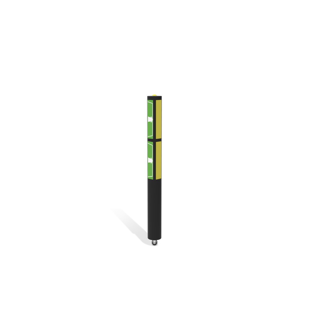 Immagine del prodotto n. 3: Sportello incernierato per parapetto di sicurezza "Delta", AxL 1.200 x 1.750 mm, con ruote