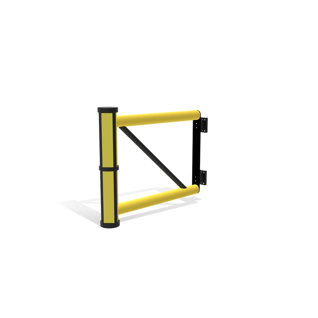 Sportello incernierato per parapetto di sicurezza "Delta", AxL 1.200 x 800 mm Immagine del prodotto n. 4: Sportello incernierato per parapetto di sicurezza "Delta", AxL 1.200 x 800 mm