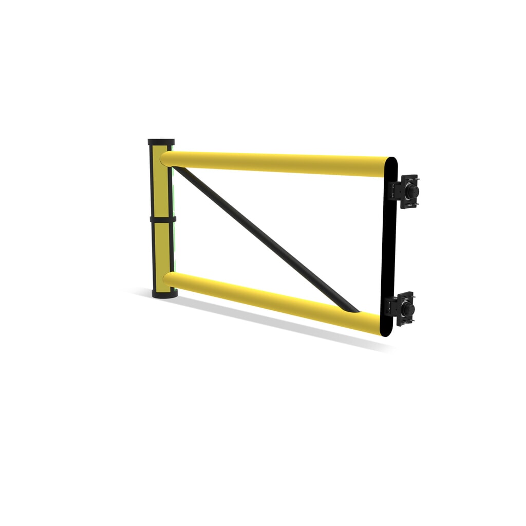 Sportello incernierato per parapetto di sicurezza "Delta", AxL 1.200 x 1.200 mm Immagine del prodotto n. 4: Sportello incernierato per parapetto di sicurezza "Delta", AxL 1.200 x 1.200 mm