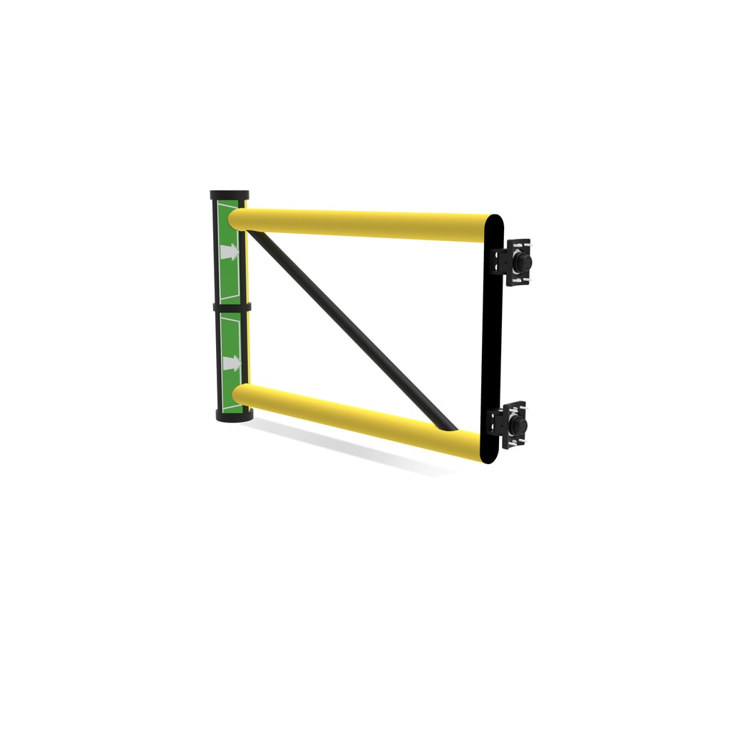 Immagine del prodotto n. 6: Sportello incernierato per parapetto di sicurezza "Delta", AxL 1.200 x 1.000 mm