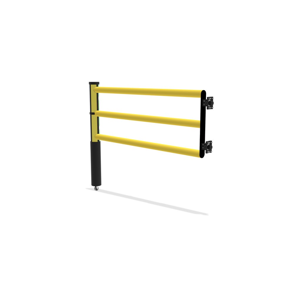 Immagine del prodotto n. 6: Sportello incernierato per parapetto di sicurezza "Delta", AxL 1.200 x 1.500 mm, con ruote