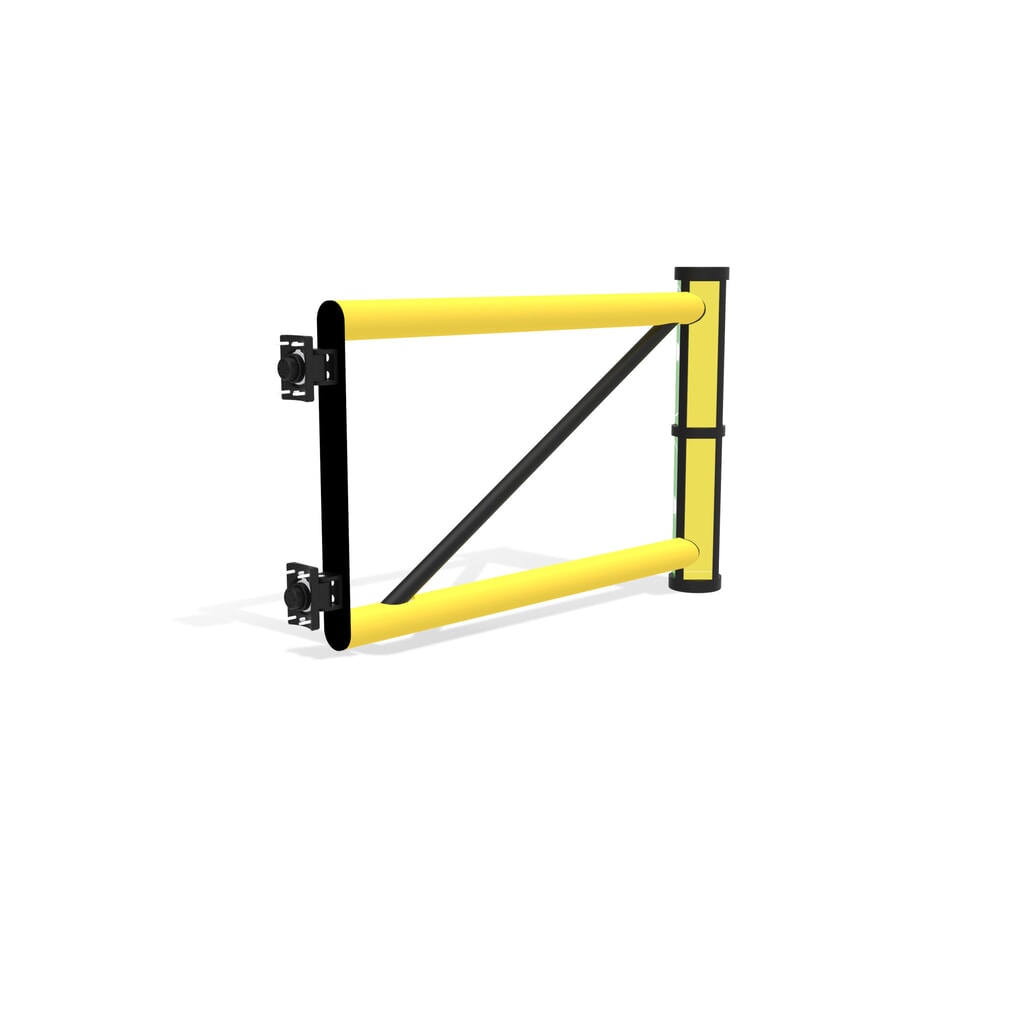 Sportello incernierato per parapetto di sicurezza "Delta", AxL 1.200 x 1.000 mm Immagine del prodotto n. 8: Sportello incernierato per parapetto di sicurezza "Delta", AxL 1.200 x 1.000 mm