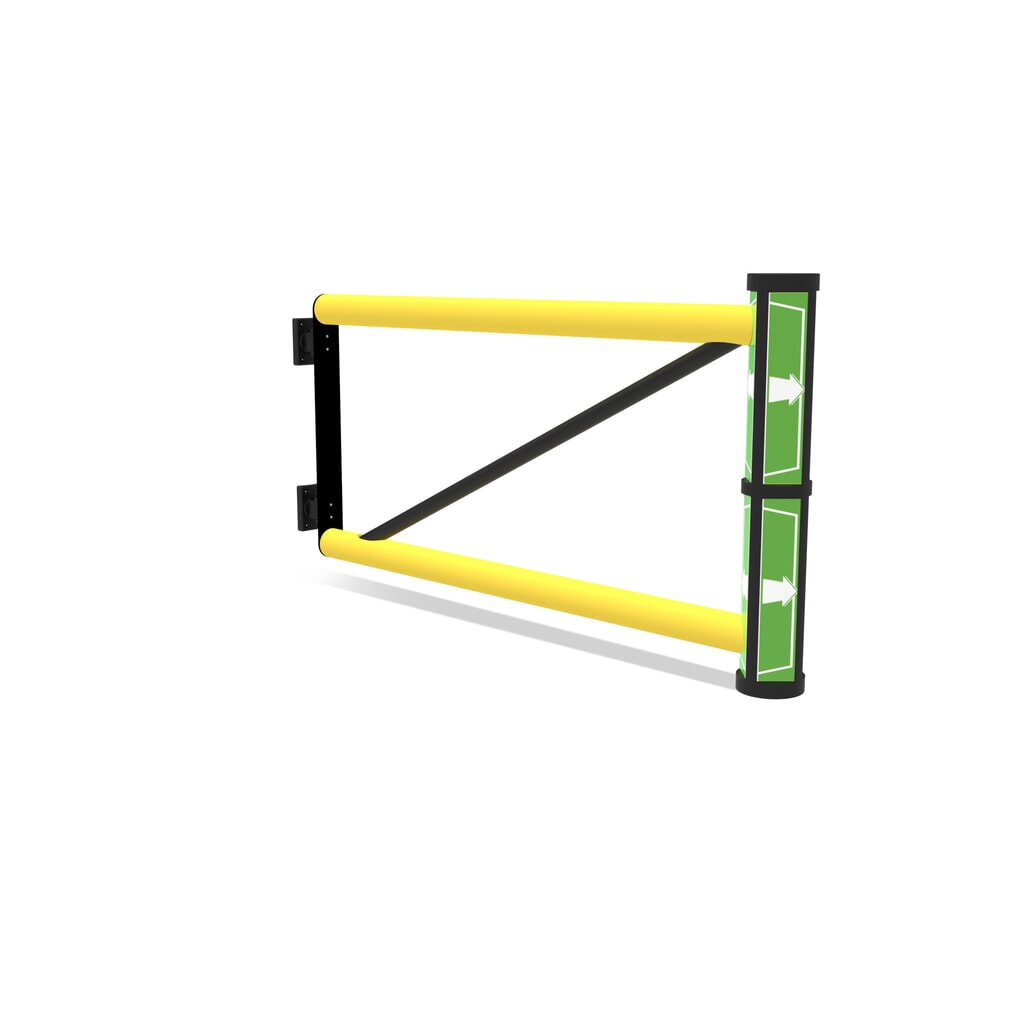 Immagine del prodotto n. 8: Sportello incernierato per parapetto di sicurezza "Delta", AxL 1.200 x 1.200 mm