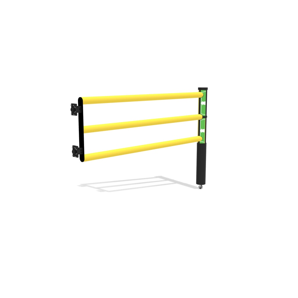 Sportello incernierato per parapetto di sicurezza "Delta", AxL 1.200 x 1.750 mm, con ruote Immagine del prodotto n. 8: Sportello incernierato per parapetto di sicurezza "Delta", AxL 1.200 x 1.750 mm, con ruote