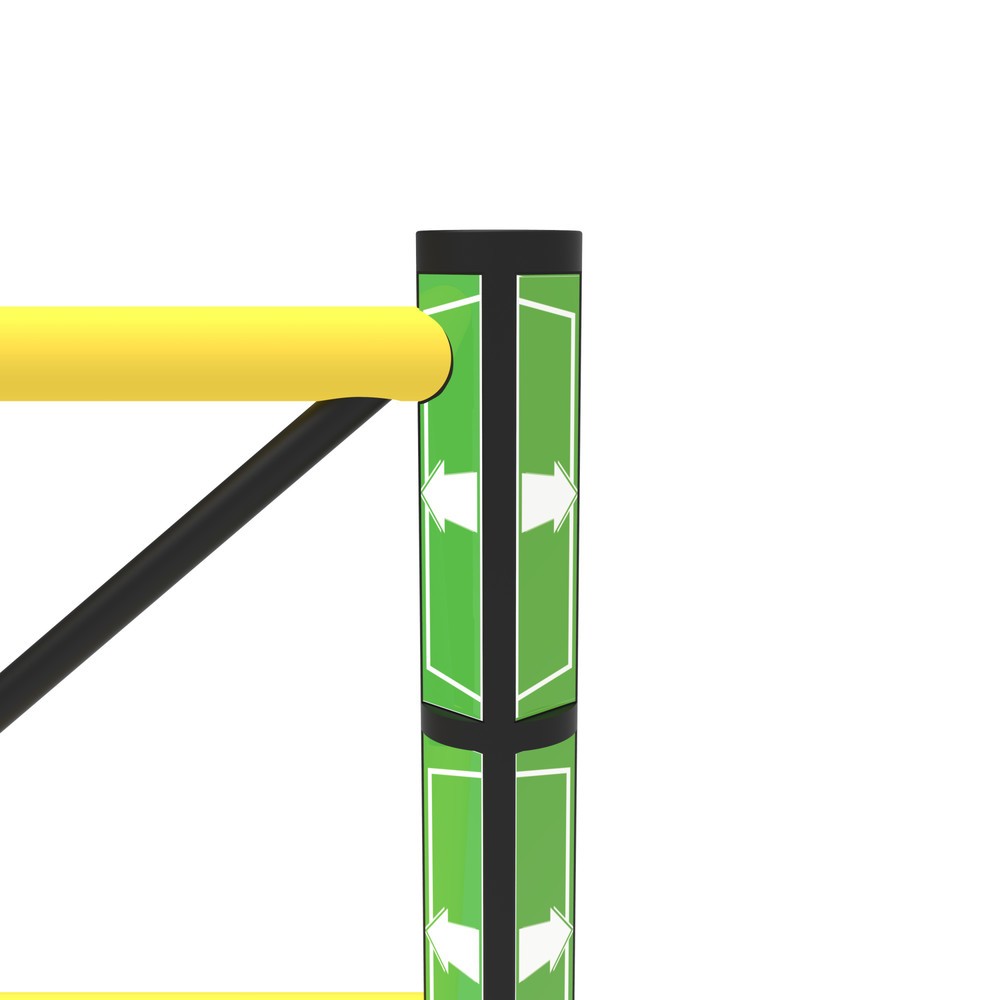 Immagine del prodotto n. 9: Sportello incernierato per parapetto di sicurezza "Delta", AxL 1.200 x 800 mm