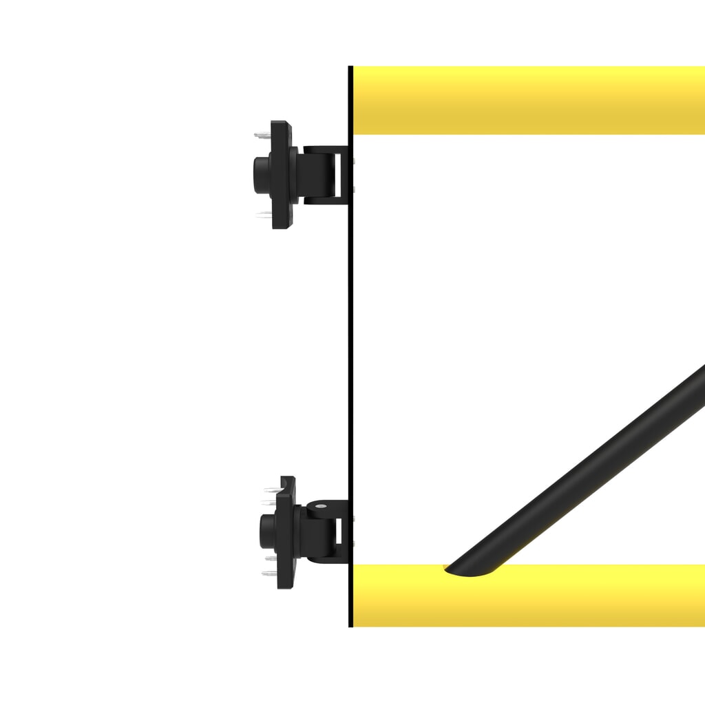 Sportello incernierato per parapetto di sicurezza "Delta", AxL 1.200 x 1.200 mm Immagine del prodotto n. 10: Sportello incernierato per parapetto di sicurezza "Delta", AxL 1.200 x 1.200 mm