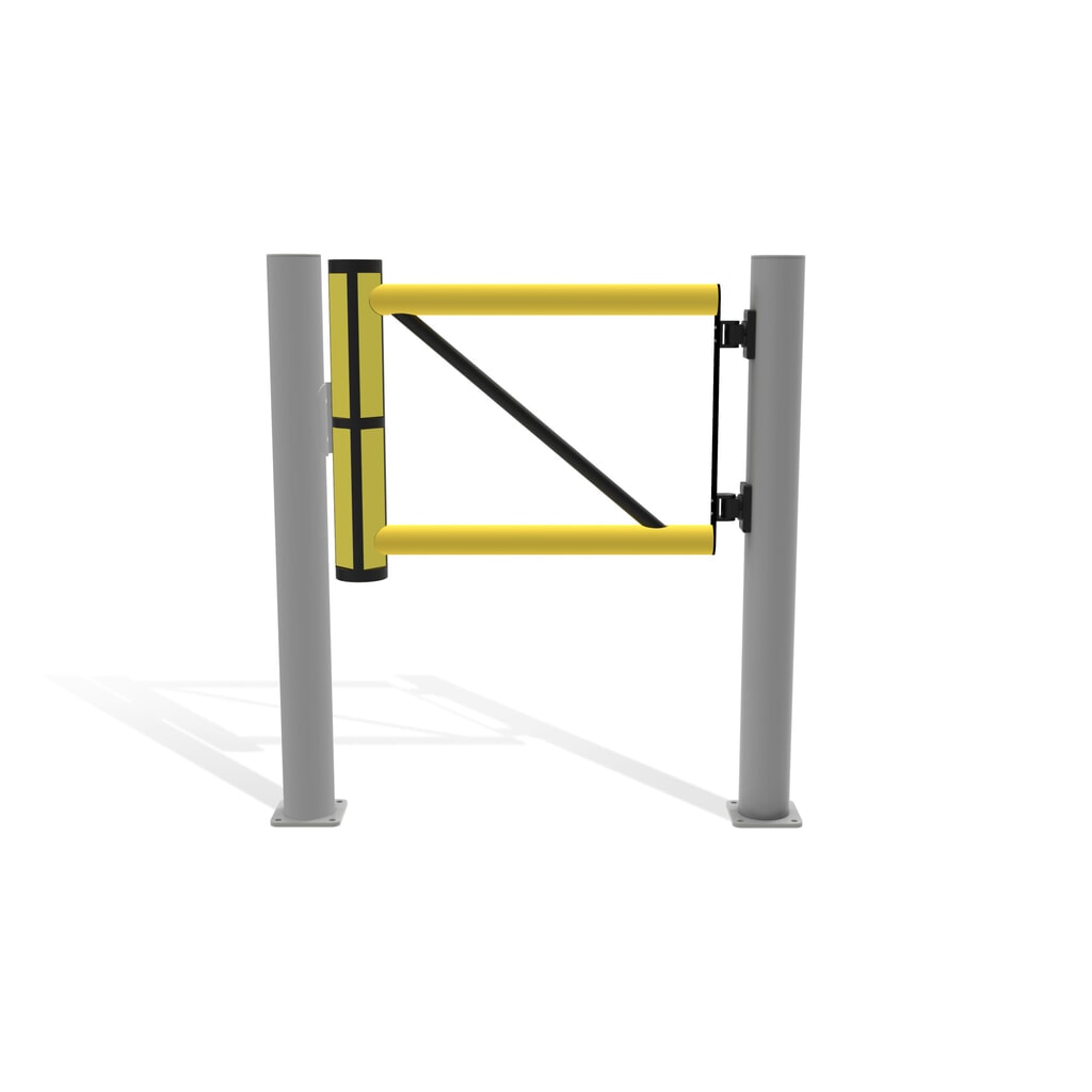 Sportello incernierato per parapetto di sicurezza "Delta", AxL 1.200 x 800 mm Immagine del prodotto n. 11: Sportello incernierato per parapetto di sicurezza "Delta", AxL 1.200 x 800 mm