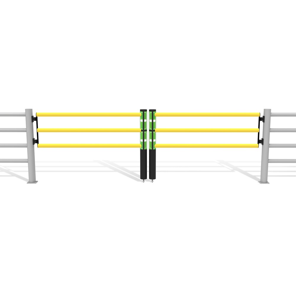 Immagine del prodotto n. 11: Sportello incernierato per parapetto di sicurezza "Delta", AxL 1.200 x 1.750 mm, con ruote