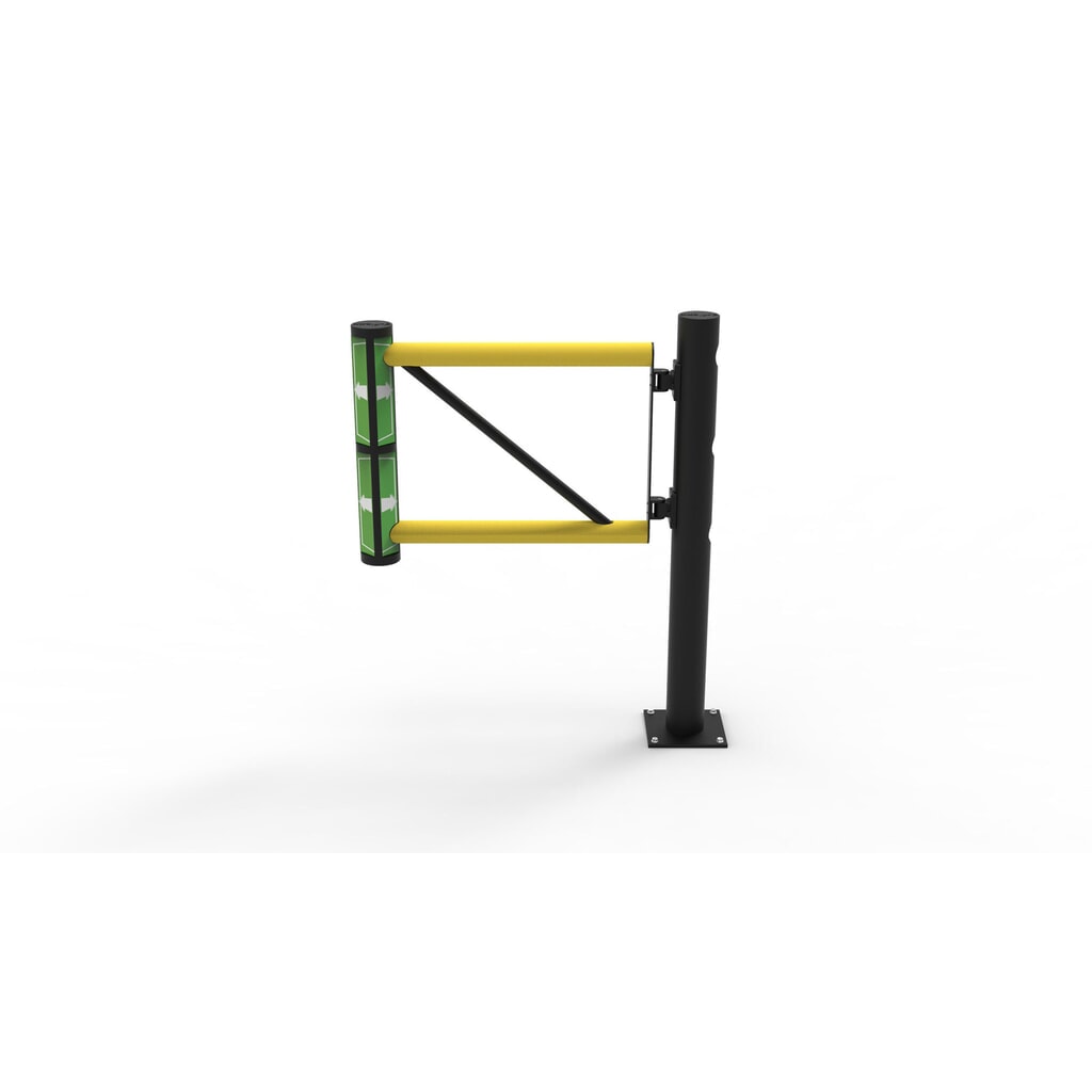 Immagine del prodotto n. 12: Sportello incernierato per parapetto di sicurezza "Delta", AxL 1.200 x 800 mm