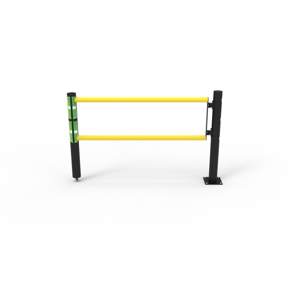Immagine del prodotto n. 12: Sportello incernierato per parapetto di sicurezza "Delta", AxL 1.200 x 1.750 mm, con ruote