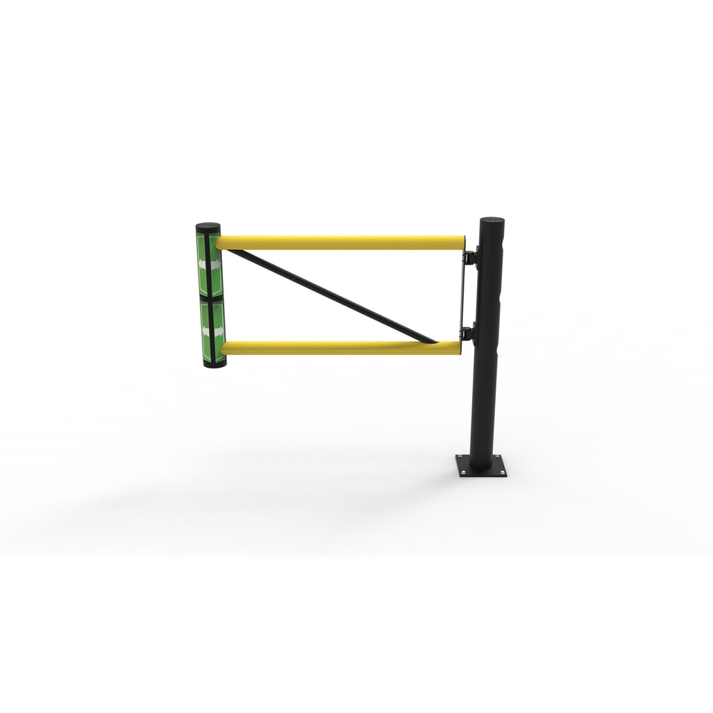 Immagine del prodotto n. 12: Sportello incernierato per parapetto di sicurezza "Delta", AxL 1.200 x 1.200 mm