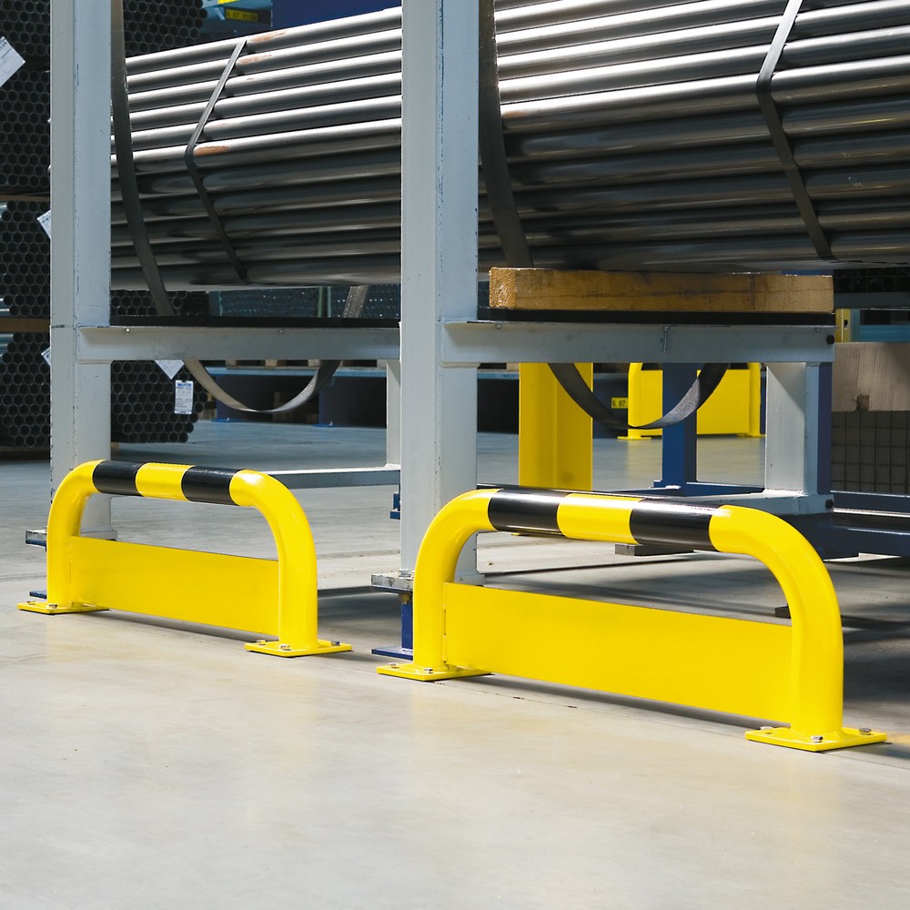 Immagine del prodotto: Staffa anticollisione con protezione anti-incastro, AxL 350 x 1.000 mm