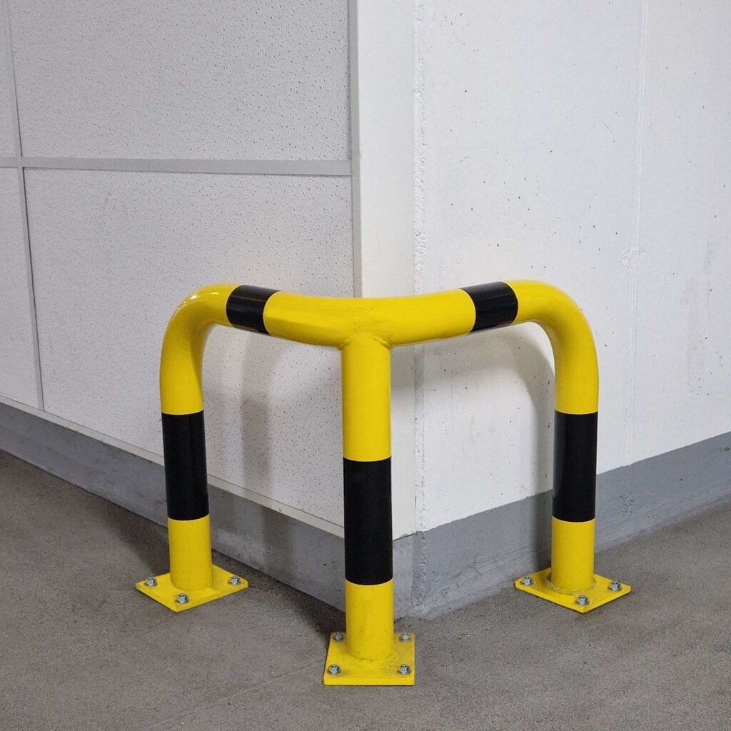Staffa di protezione angoli, impiego interno ed esterno, zincata a caldo, altezza 600 mm Immagine del prodotto n. 3: Staffa di protezione angoli, impiego interno ed esterno, zincata a caldo, altezza 600 mm