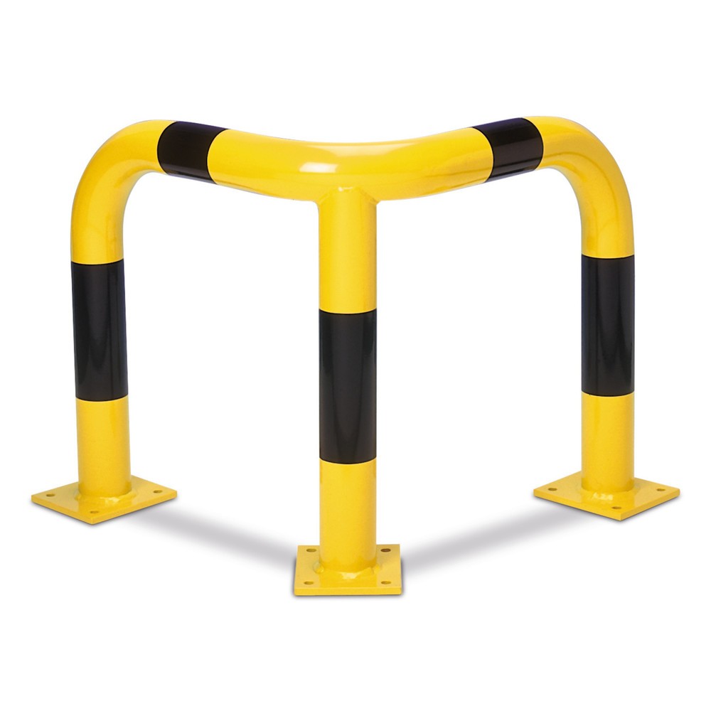 Immagine del prodotto: Staffa di protezione angoli impiego interno, rivestita in plastica, altezza 600 mm