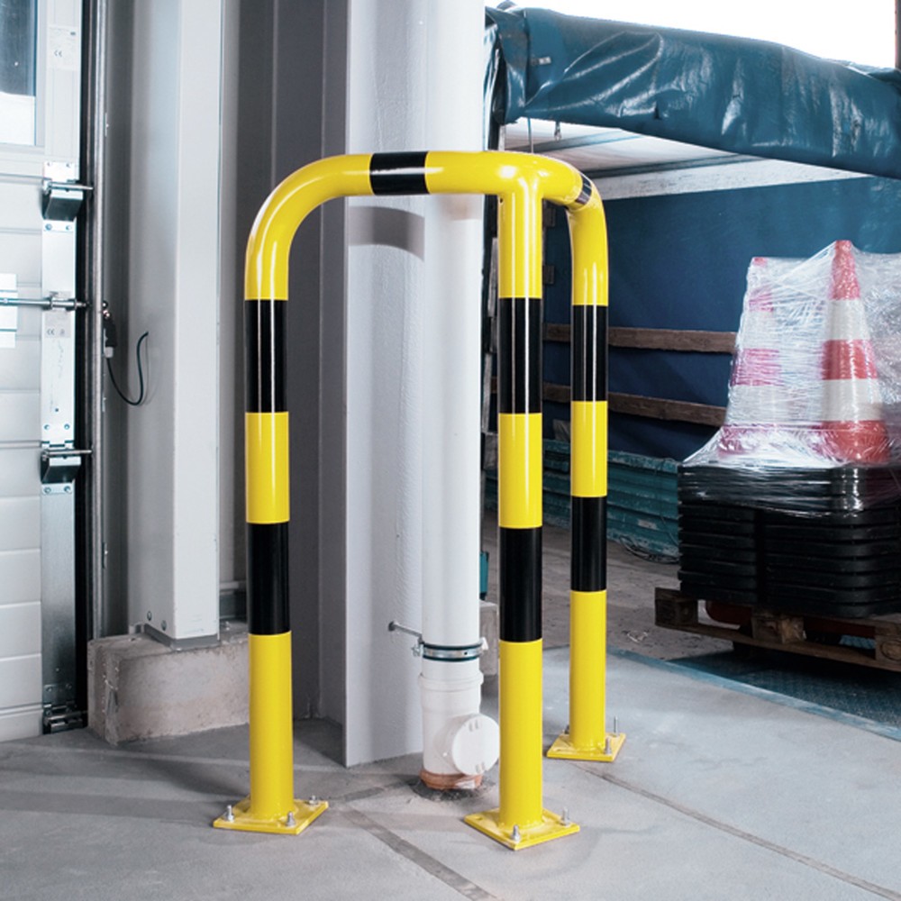 Immagine del prodotto n. 3: Staffa di protezione angoli impiego interno, rivestita in plastica, altezza 1.200 mm