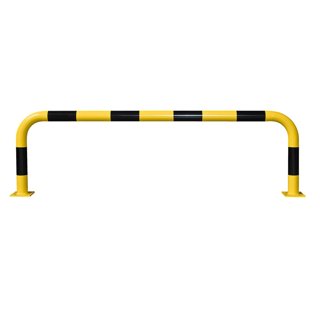 Staffa anticollisione con protezione anti-incastro impiego interno, Ø 76 mm, AxL 600 x 2.000 mm Immagine del prodotto: Staffa anticollisione con protezione anti-incastro impiego interno, Ø 76 mm, AxL 600 x 2.000 mm