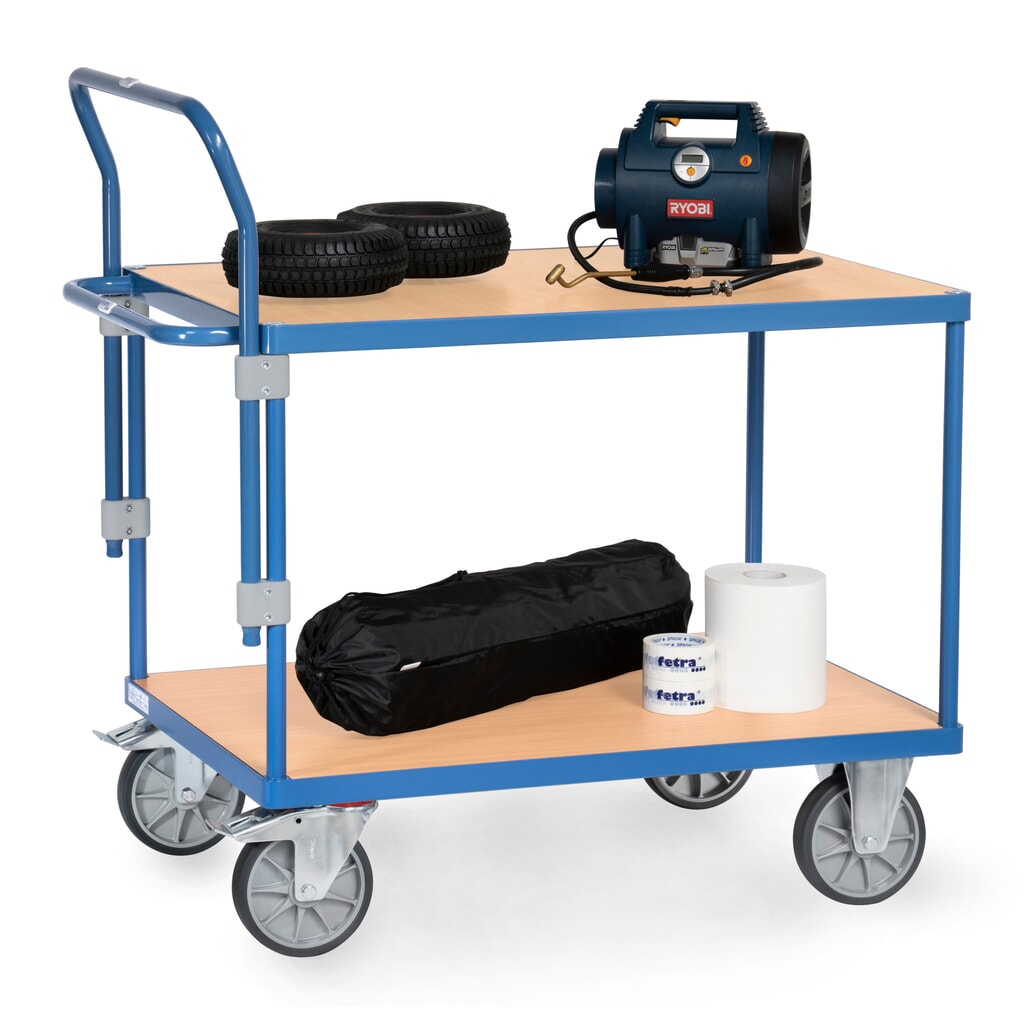 Immagine del prodotto n. 3: fetra® Carrello da tavolo e carrello di montaggio staffa richiudibile regolabile in altezza 50mm