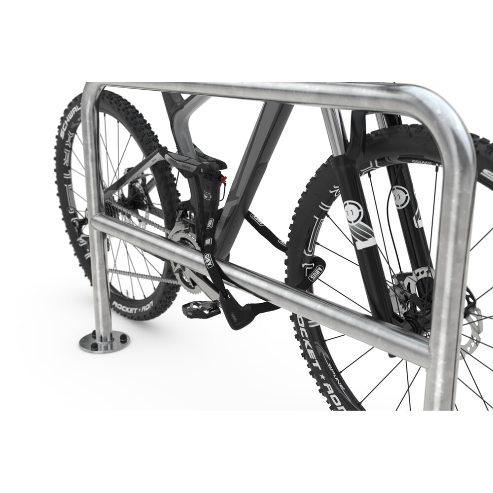 Immagine del prodotto n. 7: Staffe di appoggio con tubo a gomito, da fissare tramite tasselli, lunghezza 1.500 mm