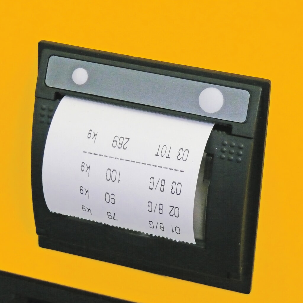 Opzione - stampante termica per transpallet pesatore Jungheinrich AMW 22p Immagine del prodotto: Opzione - stampante termica per transpallet pesatore Jungheinrich AMW 22p