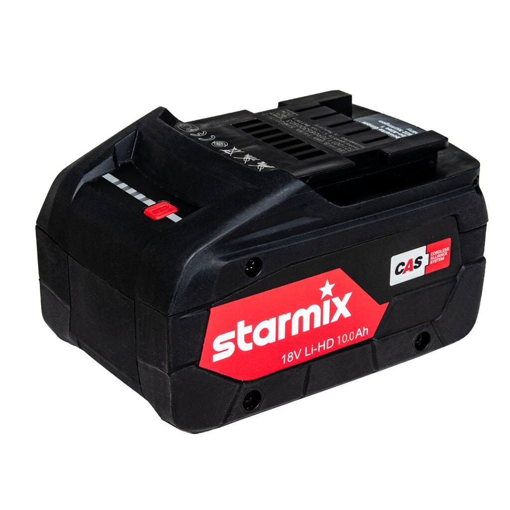 starmix Pacchetto di batterie 18 V / 10 Ah / Li-HD Immagine del prodotto: starmix Pacchetto di batterie 18 V / 10 Ah / Li-HD