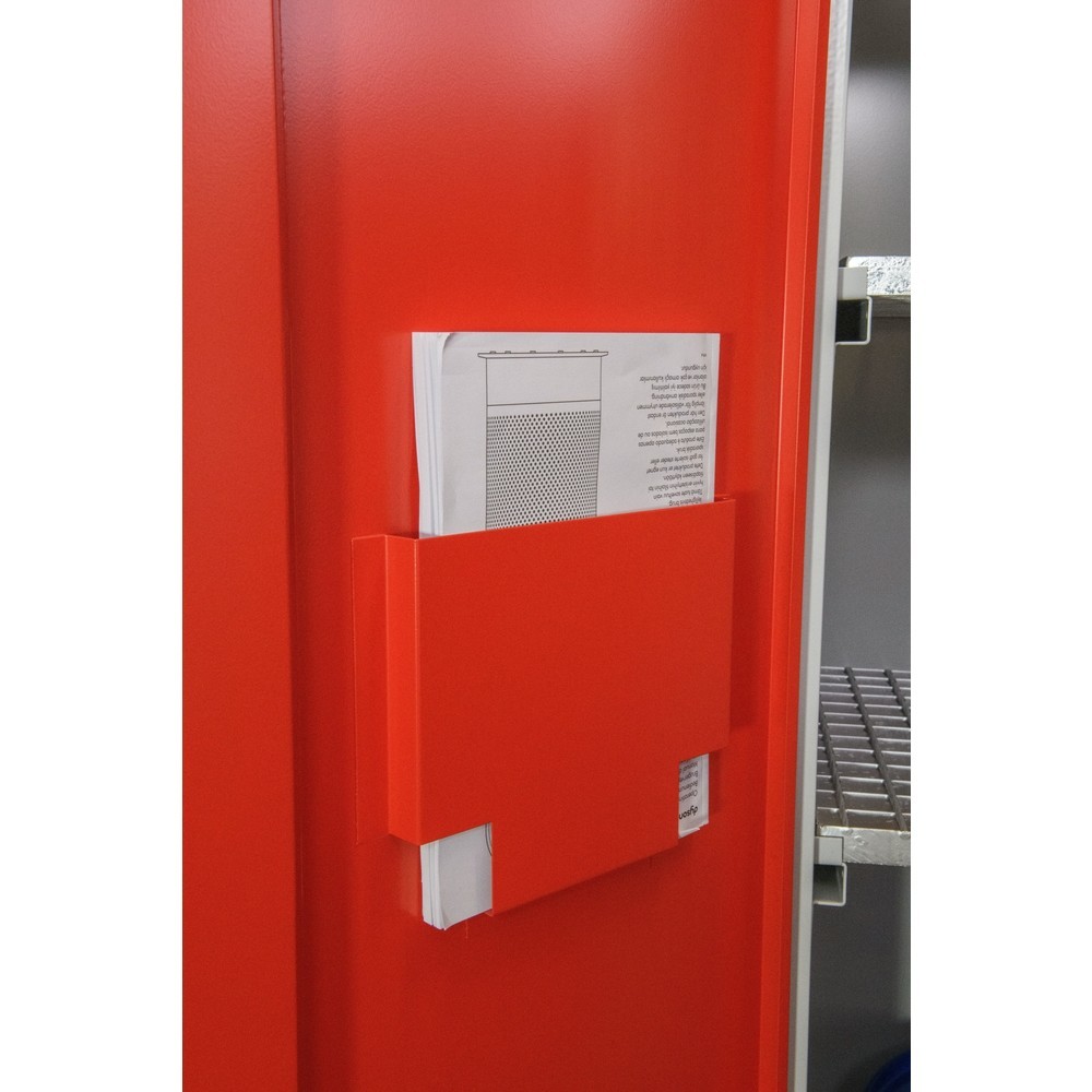 Immagine del prodotto n. 7: Armadio di sicurezza per oli Steinbock®, 2 ripiani a griglia regolabili in altezza, 1 vasca di raccolta, AxLxP 1.950 x 950 x 500 mm
