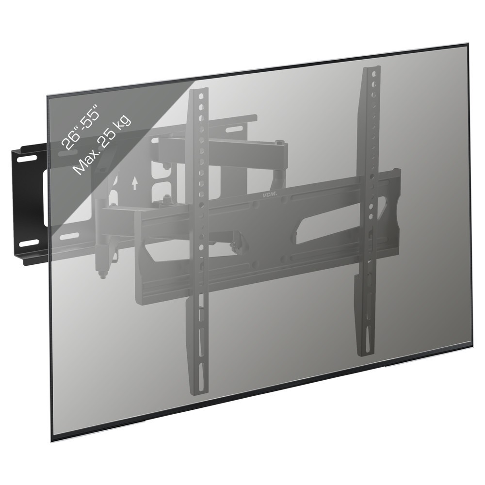 Immagine del prodotto n. 3: Supporto da parete B-NS 400 girevole, inclinabile, nero