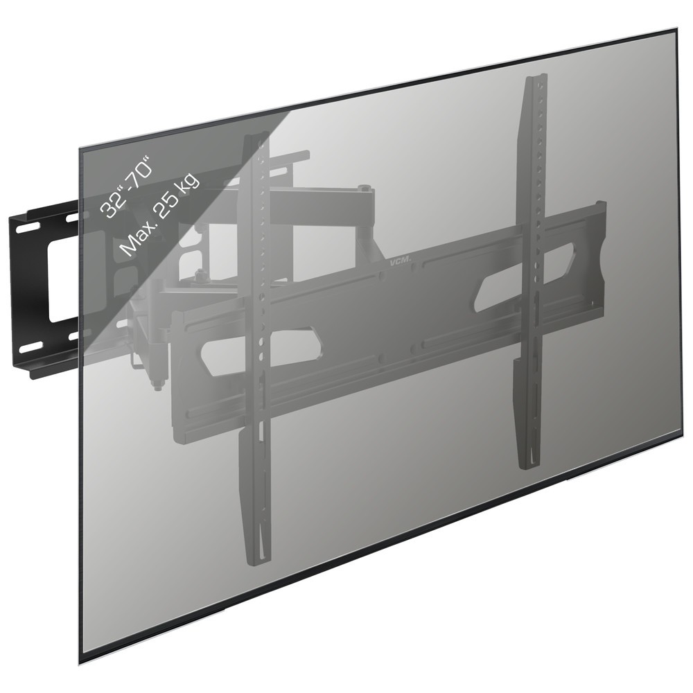 Immagine del prodotto n. 3: Supporto da parete B-NS 600 girevole, inclinabile, nero