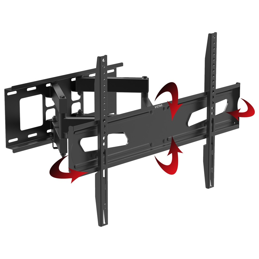 Immagine del prodotto n. 4: Supporto da parete B-NS 600 girevole, inclinabile, nero