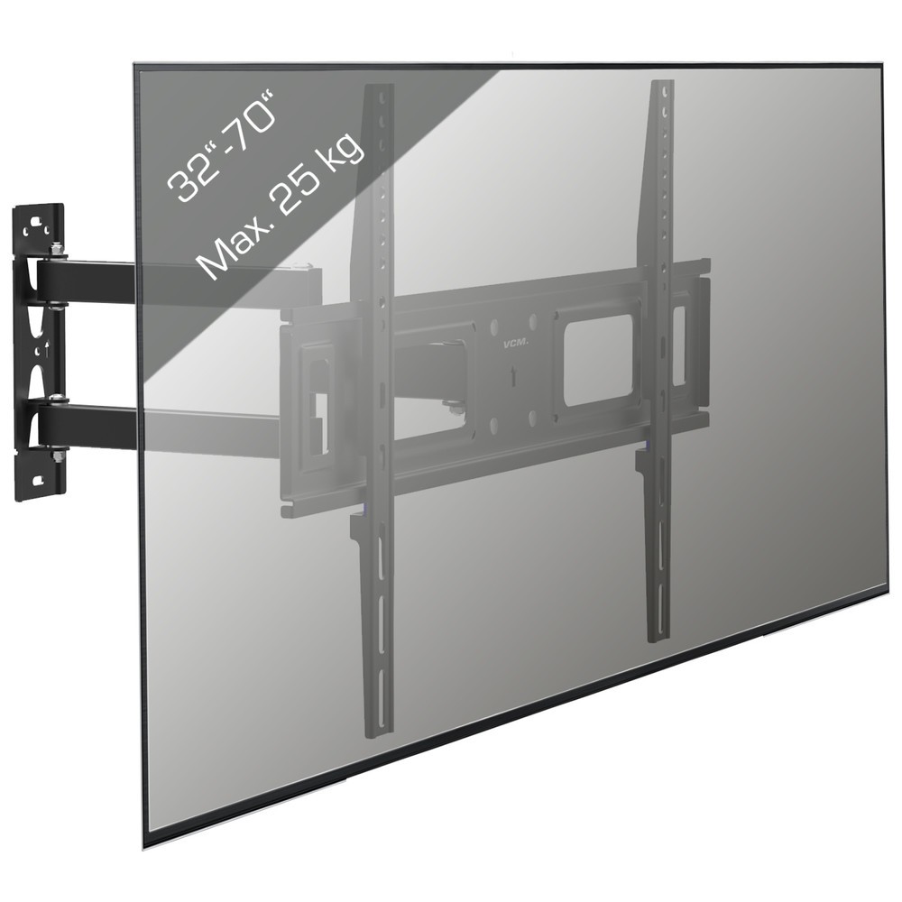 Immagine del prodotto n. 3: Supporto da parete B-SN 600 girevole, inclinabile, nero