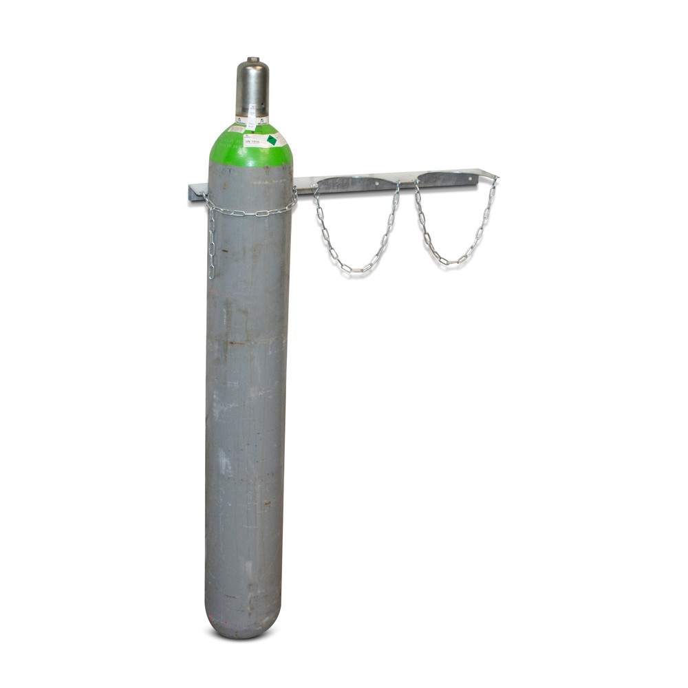 Supporto da parete per 3 bombole di Ø 230 mm Immagine del prodotto n. 2: Supporto da parete per 3 bombole di Ø 230 mm