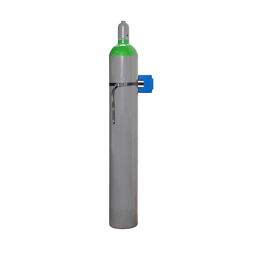 Immagine del prodotto: Supporto da parete per 1 bombola, cinghia di fissaggio, Ø bombola 140–320 mm