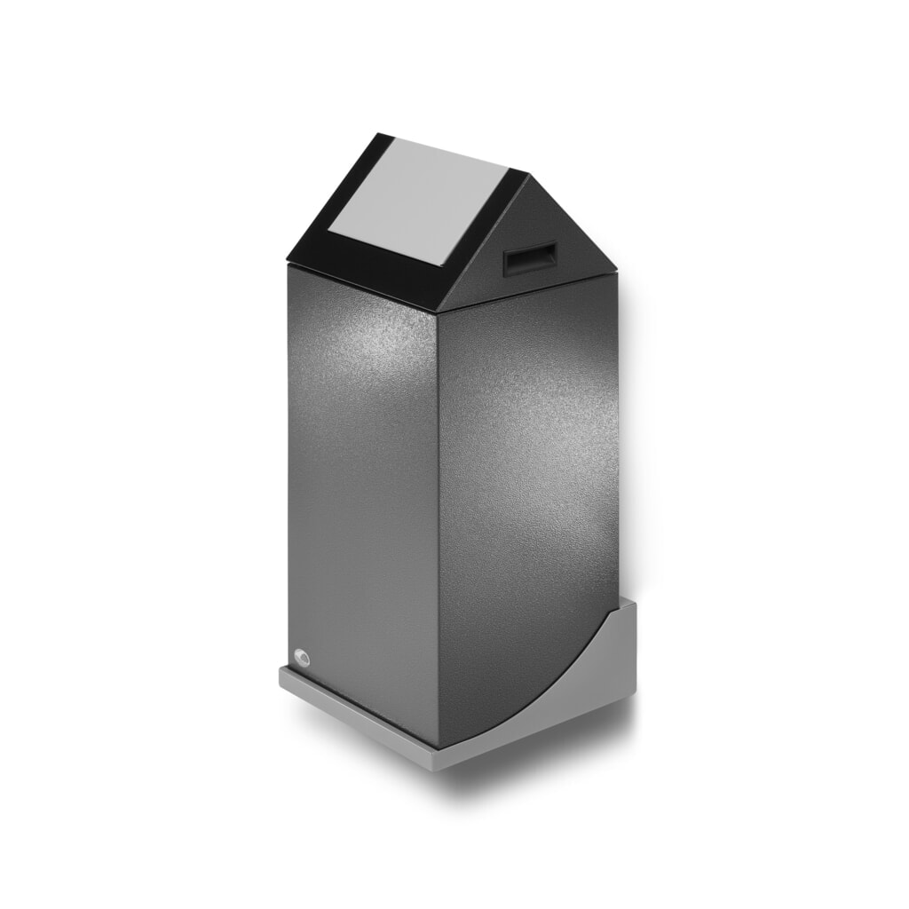Supporto da parete per contenitore per materiali riciclabili VAR®, 1 scomparto Immagine del prodotto: Supporto da parete per contenitore per materiali riciclabili VAR®, 1 scomparto